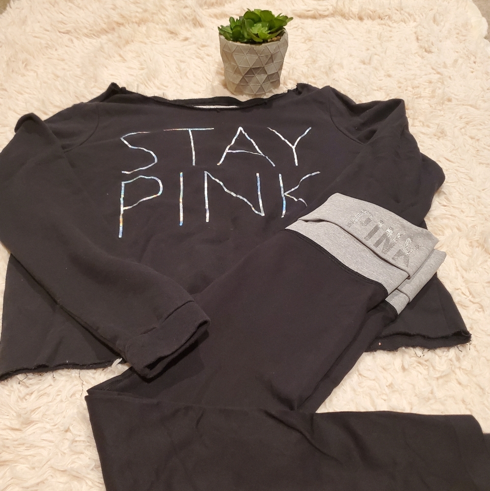 🌿Victorias Secret PINK  cropped sweater